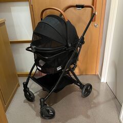 ペットカート 4輪 折りたたみタイプ
