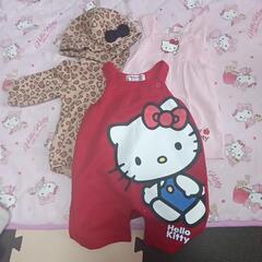 【値下げ！】女の子用服、キティーちゃんシリーズ