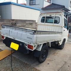 【売約】即戦力！レトロ軽トラ！サンバートラック TT1 キーレス ETC AT車 ルーフキャリア 車検R7,10までの画像