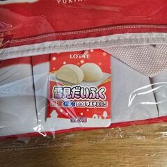 雪見だいふく　保温保冷BIGマルチバックの画像