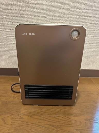 使用期間短め セラミックファンヒーター