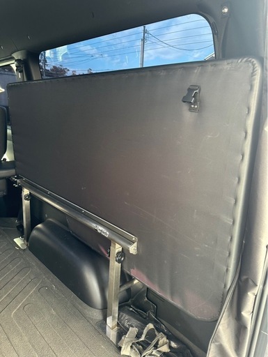 ハイエース200系 ベッドキット&マット 黒*髭様 HELIOS ハイエース