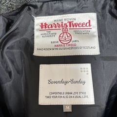 HARRIS TWEEDの冬用厚手のジャケット(値下げ中)の画像