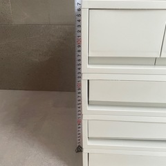 【決まりました】無印良品 ポリプロピレンケース レターケース 引き出し 仕切り付き 4段  収納の画像