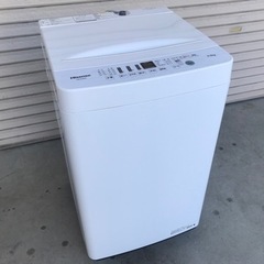 【決まりました】☆洗濯機　Hisense 4.5kg HW-E4...