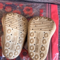 赤ちゃん用靴　baby feetの画像