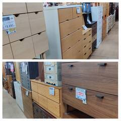 【愛品倶楽部柏店】NITORI (ニトリ) 4段8杯ミドルチェスト クエス140-4LC WHの画像