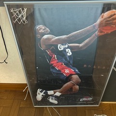 NBA レブロン　アレン　バスケットボール　巨大　ポスターの画像