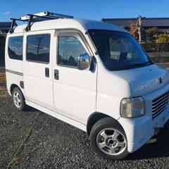 【車検残1年以上】★格安軽バン★ホビオ仕様★ハイルーフ★走りの5MT★