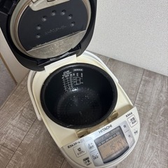 ★ 日立 HITACHI IHジャー 炊飯器 RZ-MX100J 5.5合 1.0Lタイプ 2011年製 蒸気カット 極上炊き 圧力＆スチーム の画像