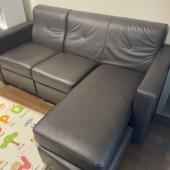 L字ソファーの画像