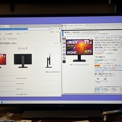 acer  モニター　WQHD 31.5インチ