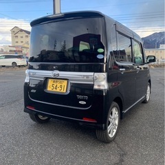 ✨低走行タントRS 4WD ターボ　ナビ ETC付き車検あり✨の画像