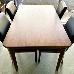 【店頭引き取り限定】Kelvin ダイニングテーブル 5点セットの画像