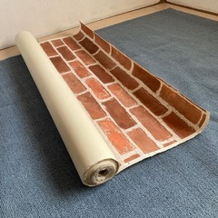 【お値下げ中】DIYしたい方を応援📣レンガ調壁紙！のりもセットで