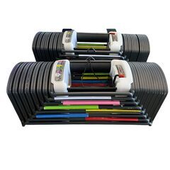 可変式パワーダンベルセット 90ポンド(約41ｋｇ）×2
