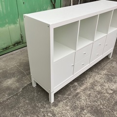 【IKEA】イケア　棚　収納棚　キャビネット　白　ホワイト　 KALLAX カラックスの画像