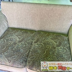 アシュレイ　2人掛けソファ アンティーク家具の画像