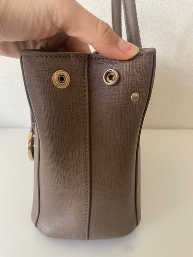 FURLA トートバッグ　グレー