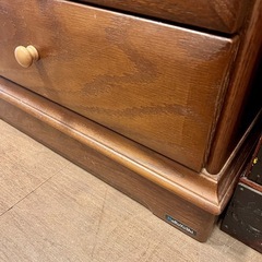 《売約済》【武蔵小山店】 【～4/14限定SALE！店内全品20%お値引き！】　 木製 ミドルチェスト サイドチェスト リビング 収納 チェスト 箪笥 引き出し 引出し 衣類の画像