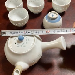 有田焼　ホタル小茶器セット　雅幸作の画像
