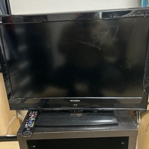 三菱製32型 テレビ DVD Blu-ray付