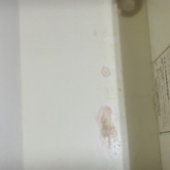 ☆値下げ☆A2501-593 ナフコ 食器棚 キズ 汚れ 色はげあり※2分割ではないですの画像