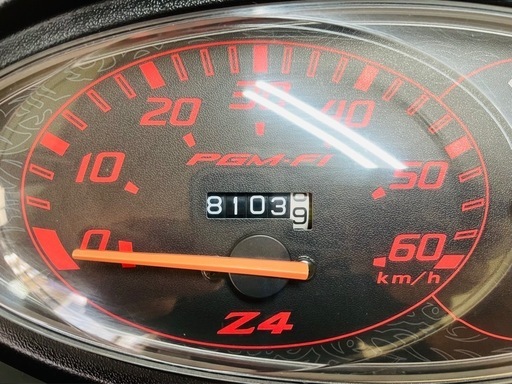 8103km ★始動動画あり★ スマートDIO  Z4   AF63 ホンダ原付