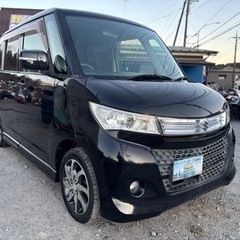 スズキ パレットSW★総額17.8万円★車検2年付 機関良好！片側パワスラ BTオーディオ スマキー2つ 純正アルミ 修復歴なし！の画像