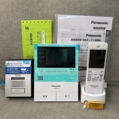 パナソニック ワイヤレスモニター付テレビドアホン VL-SWE3...
