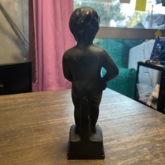 しょんべん小僧　置物　【リサイクルショップ道楽屋】の画像