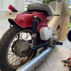 スーパーカブ C-50 不動ジャンク ベースまたは部品取りにの画像