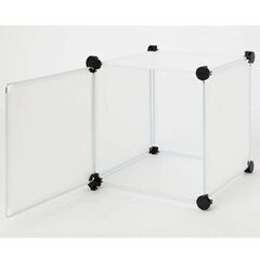 ★未使用 ラックオンラック 組み合わせ自由自在 収納ケース 収納ラック 棚 キューブ 組み立ての画像