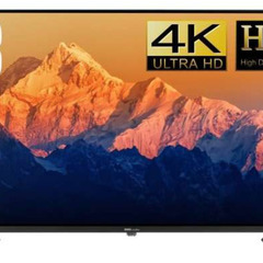 Amazon | 43インチ 液晶テレビ 4K対応 HDR対応 地上・BS・110度CSデジタル メーカー保証1年 日本設計ボード  LED直下型バックライト 外付けHDD録画機能(裏番組録画対応) | テレビ 通販