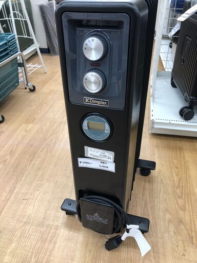 ★ジモティ割あり★ Dimplex オイルフリーヒーター ECR12ieB 1200W 19年製 動作確認／クリーニング済み SJ8506
