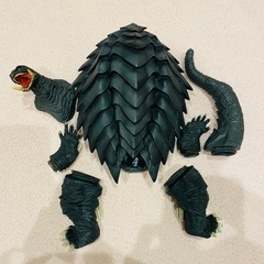 ガメラビッグサイズソフビフィギュア組立式★当時物