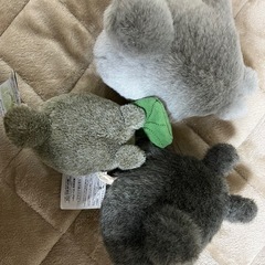 となりのトトロ ぬいぐるみ3点の画像