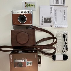 チェキ instax mini evoブラウン　中古