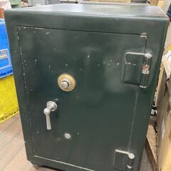 昭和金庫　耐火　ビンテージ金庫　キャッシュボックス