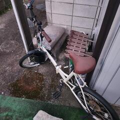チャリ　自転車　折りたたみ