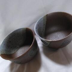 陶器の器　深さあり　２枚