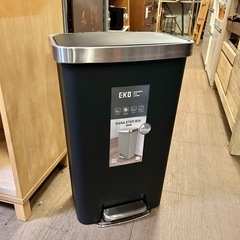 《売約済》【武蔵小山店】 【～4/14限定SALE！店内全品20%お値引き！】〔箱付き 未使用品〕EKO ゴミ箱 45L ステンレス ステップ開閉式 静音 HANA STEP BIN オイルダンパー スタイリッシュ の画像