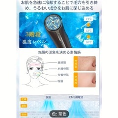 RF美顔器 イオン導入 超音波 EMS セルフエステ アンチエイジング 美顔器の画像