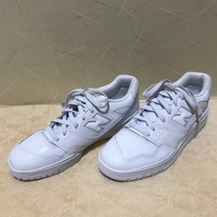 New Balance550 ホワイト スニーカーの画像