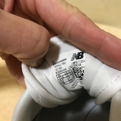 New Balance550 ホワイト スニーカーの画像