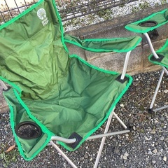 折りたたみ アウトドアチェア 2脚の画像