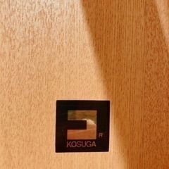 【まだ受付中】ベッドサイドテーブル ナイトテーブル 木目 コの字型♪ 早い者勝ちです✨✨の画像