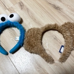 クッキーモンスター&ダッフィーカチューシャセット