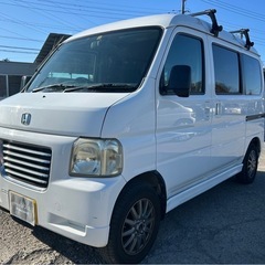 【支払総額18.5万円】キャリア付き！バモスホビオ車検令和7年1...