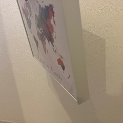 世界地図✨インテリアアート✨フレームの画像